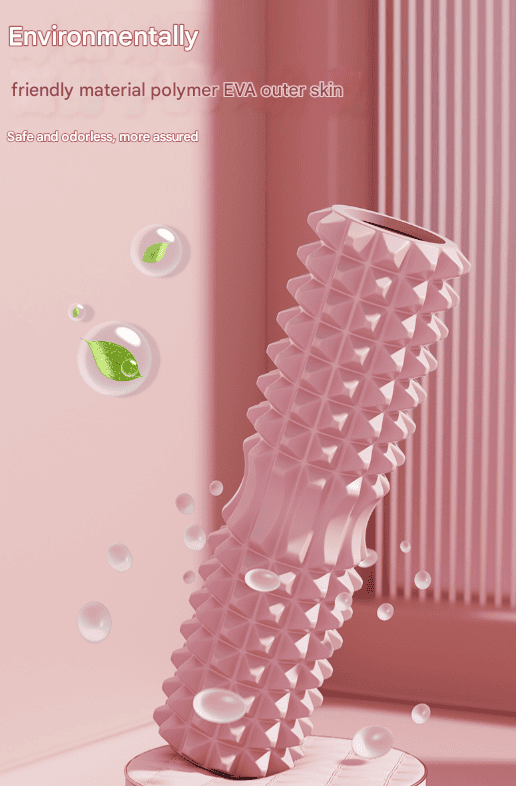 Pink High-Density 3D Trigger Point Foam Roller - Solid Core Massager for Deep Tissue Muscle Recovery & Yoga 8 Pink High-Density 3D Trigger Point Foam Roller - Solid Core Massager for Deep Tissue Muscle Recovery & Yoga - Image 8