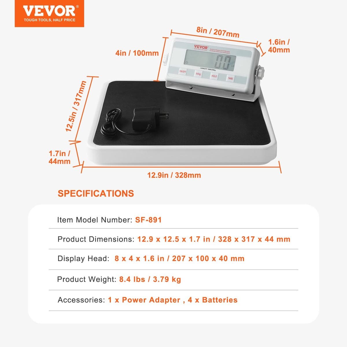 VEVOR Portable Medical Scale Digital Physician Weight Scale Anti-Slip Mat 550LBS 7 VEVOR Portable Medical Scale Digital Physician Weight Scale Anti-Slip Mat 550LBS - Image 7