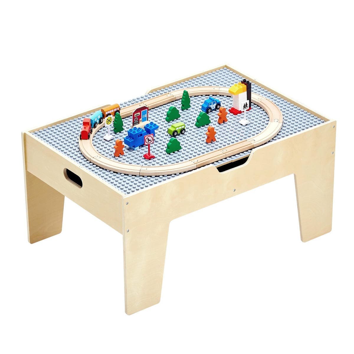 V952-CGKHCZ305216IRWXQ001V0-202508011606-09.jpg VEVOR Multi-Purpose Activity Play Table 290 Building Bricks & 30 PCS Accessories | Fitness Equipment Store