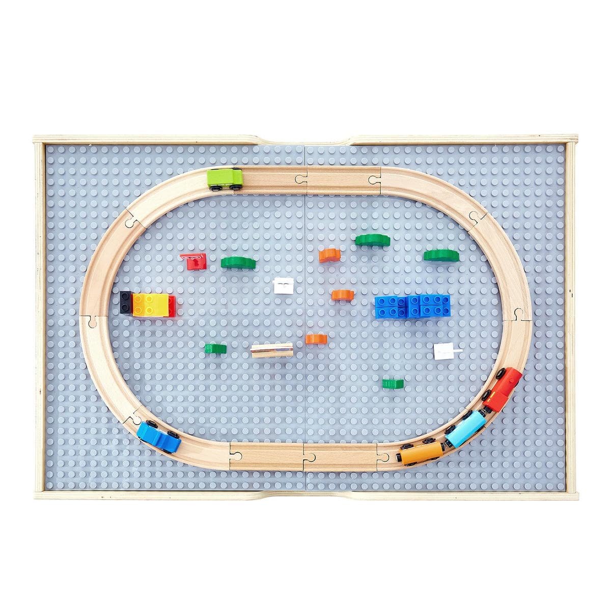 V952-CGKHCZ305216IRWXQ001V0-202508011606-10.jpg VEVOR Multi-Purpose Activity Play Table 290 Building Bricks & 30 PCS Accessories | Fitness Equipment Store