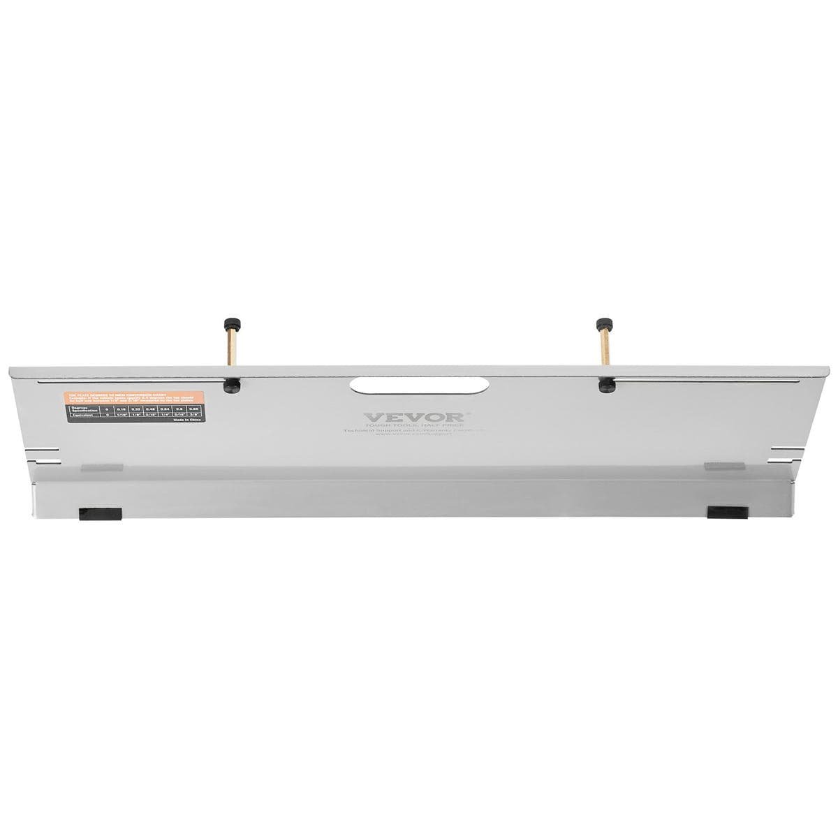 VEVOR Wheel Alignment Tool, 2-Pack Alignment Tool Toe Plates, Stainless Steel Toe Angle Measurement Tool Plate, 4 Alignment Rods and Magnetic Slots, Includes Measuring Tapes & Conversion Chart 11 VEVOR Wheel Alignment Tool, 2-Pack Alignment Tool Toe Plates, Stainless Steel Toe Angle Measurement Tool Plate, 4 Alignment Rods and Magnetic Slots, Includes Measuring Tapes & Conversion Chart - Image 11