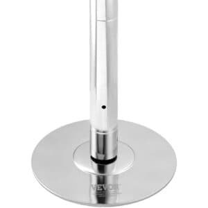 VEVOR Professional Dancing Pole, Spinning Static Dancing Pole Kit, Portable Removable Pole, 45mm Heavy-Duty Stainless Steel Pole, Height Adjustable Fitness Pole, for Exercise Home Club Gym, Silver 9 VEVOR Professional Dancing Pole, Spinning Static Dancing Pole Kit, Portable Removable Pole, 45mm Heavy-Duty Stainless Steel Pole, Height Adjustable Fitness Pole, for Exercise Home Club Gym, Silver | Fitness Equipment Store
