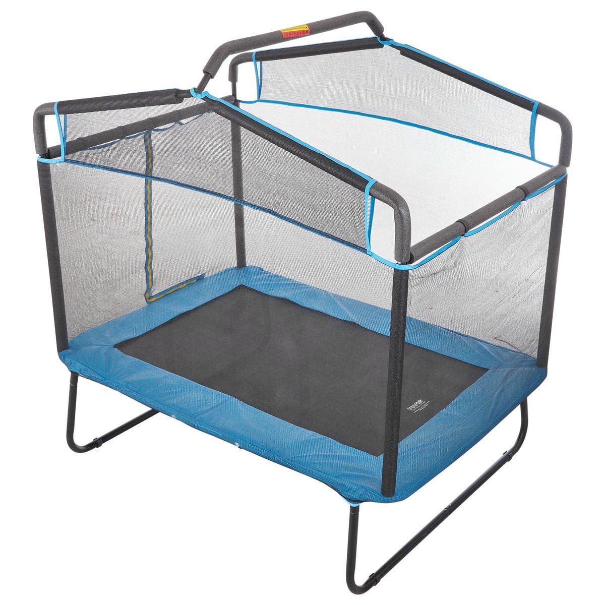 VEVOR 6FT Trampoline for Kids, 72" Indoor/Outdoor Toddlers Trampoline, Mini Baby Trampoline with Safety Enclosure Net, Gymnastics Bar, Hammock, Recreational Trampoline Birthday Gift for 3+ Years Kids 9 VEVOR 6FT Trampoline for Kids, 72" Indoor/Outdoor Toddlers Trampoline, Mini Baby Trampoline with Safety Enclosure Net, Gymnastics Bar, Hammock, Recreational Trampoline Birthday Gift for 3+ Years Kids - Image 9