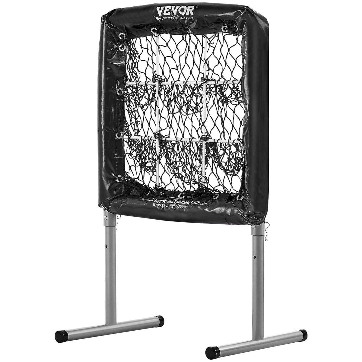 V952-DXGBQTQW2826IBCOYV0-202508011632-08.jpg VEVOR 9 Hole Baseball Softball Pitching Net 9 Pocket Hitting Practice 28"x27" | Fitness Equipment Store