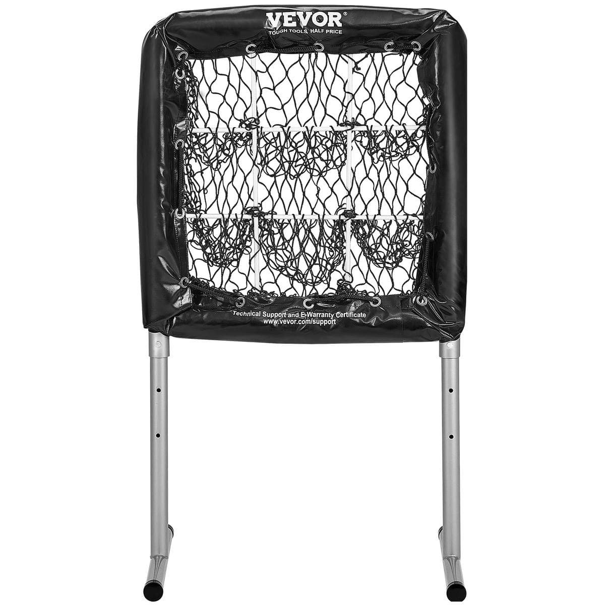 V952-DXGBQTQW2826IBCOYV0-202508011632-09.jpg VEVOR 9 Hole Baseball Softball Pitching Net 9 Pocket Hitting Practice 28"x27" | Fitness Equipment Store