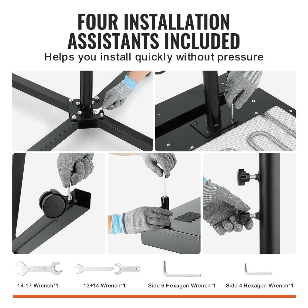 VEVOR Flash Dryer, 18 x 25 inch Flash Dryer for Screen Printing, High Power Silk Screen Printing Dryer with Height Adjustable Stand, 360° Rotation, X-Shaped Base, Steel T-Shirt Curing Machine 5 VEVOR Flash Dryer, 18 x 25 inch Flash Dryer for Screen Printing, High Power Silk Screen Printing Dryer with Height Adjustable Stand, 360° Rotation, X-Shaped Base, Steel T-Shirt Curing Machine - Image 5