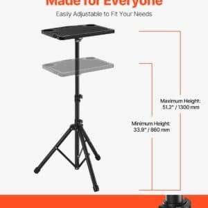 VEVOR Stationary Cycling Desk Bike Trainer Fitness Desk with Triangle Support | Fitness Equipment Store