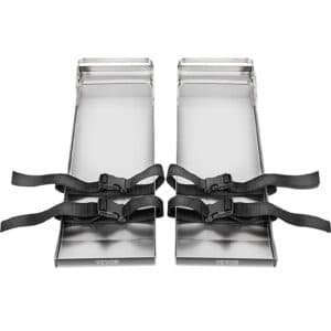 VEVOR Concrete Knee Boards 70cm x 20cm Slider Knee Boards, Kneeler Board Stainless Steel Kneeboards, Concrete Sliders Pair Moving Sliders, with Concrete Board Straps for Cement and Concrete Finishi | Fitness Equipment Store