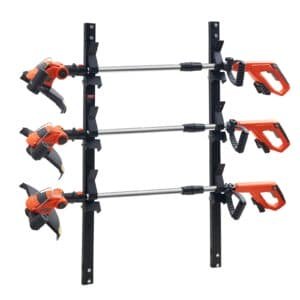 VEVOR 3-Place Weeder Trimmer Rack Holder for Open Landscape Trailer Lockable