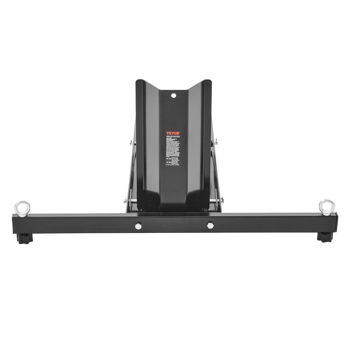 VEVOR Motorcycle Wheel Chock Upright, 816.5 kg Capacity, Heavy-duty Steel Motorcycle Front Wheel Stand with 6 Adjustable Holes, For 381-558.8 mm Off-Road Motorcycles, Standard Motorcycles 11 VEVOR Motorcycle Wheel Chock Upright, 816.5 kg Capacity, Heavy-duty Steel Motorcycle Front Wheel Stand with 6 Adjustable Holes, For 381-558.8 mm Off-Road Motorcycles, Standard Motorcycles - Image 11