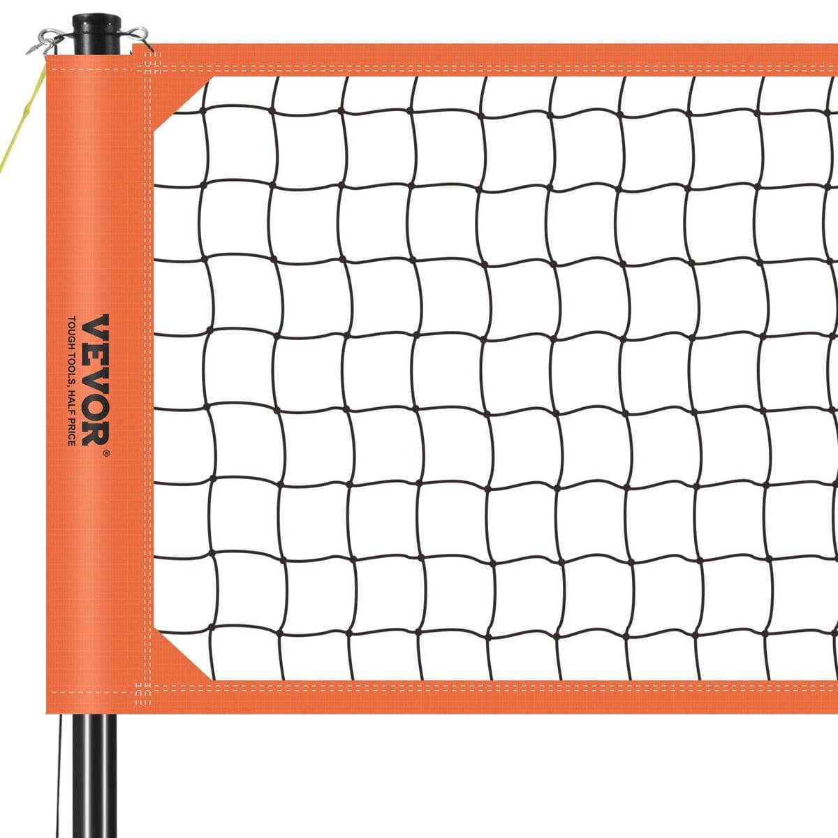 V952-PQWTZ323YCLGRY89QV0-202508011910-00.jpg VEVOR Outdoor Portable Volleyball Net System, Adjustable Height Aluminum Poles, Professional Volleyball Set with PVC Volleyball, Pump, Carrying Bag, Heavy Duty Volleyball Net for Backyard, Beach, Lawn | Fitness Equipment Store