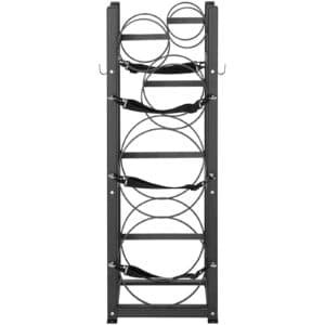 VEVOR Refrigerant Tank Rack, with 2 x 30lbs and Other 3 Small Bottle Tanks, Cylinder Tank Rack 12.79x12.99x47.12 in, Refrigerant Cylinder Rack and Holders for Freon, Gases, Oxygen, Nitrogen 9 VEVOR Refrigerant Tank Rack, with 2 x 30lbs and Other 3 Small Bottle Tanks, Cylinder Tank Rack 12.79x12.99x47.12 in, Refrigerant Cylinder Rack and Holders for Freon, Gases, Oxygen, Nitrogen | Fitness Equipment Store