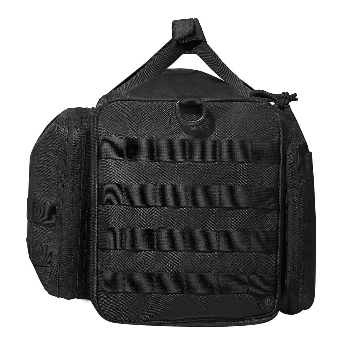 V952-SQBDJK362631WCEFUV0-202507141732-00.jpg VEVOR Range Bag for 3 Pistols Tactical Gun Range Bag Single Shoulder Strip Black | Fitness Equipment Store