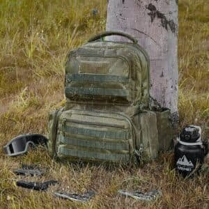 VEVOR Tactical Range Backpack for 6 Pistols Gun Backpack Green 8 VEVOR Tactical Range Backpack for 6 Pistols Gun Backpack Green | Fitness Equipment Store