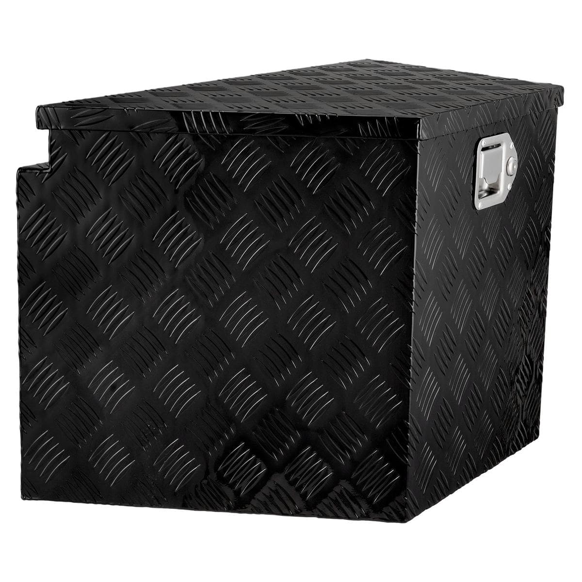 VEVOR Trailer Tongue Box, Aluminum Alloy Diamond Plate Tongue Box Tool Chest, Heavy Duty Trailer Box Storage with Lock and Keys, for Pickup Truck, RV, Trailer, 737 x 410 x 460 mm/29x16.5x18inch 11 VEVOR Trailer Tongue Box, Aluminum Alloy Diamond Plate Tongue Box Tool Chest, Heavy Duty Trailer Box Storage with Lock and Keys, for Pickup Truck, RV, Trailer, 737 x 410 x 460 mm/29x16.5x18inch - Image 11