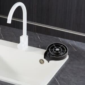 VEVOR Glass Rinser, 10 Powerful Spraying Jets Rotating Cup Rinser for Sink, Wearproof ABS Kitchen Sink Faucet Cup Washer & ABS Cup Holder for Baby Bottle, Glass Cup, Wine Glass (Black Base) 8 VEVOR Glass Rinser, 10 Powerful Spraying Jets Rotating Cup Rinser for Sink, Wearproof ABS Kitchen Sink Faucet Cup Washer & ABS Cup Holder for Baby Bottle, Glass Cup, Wine Glass (Black Base) | Fitness Equipment Store