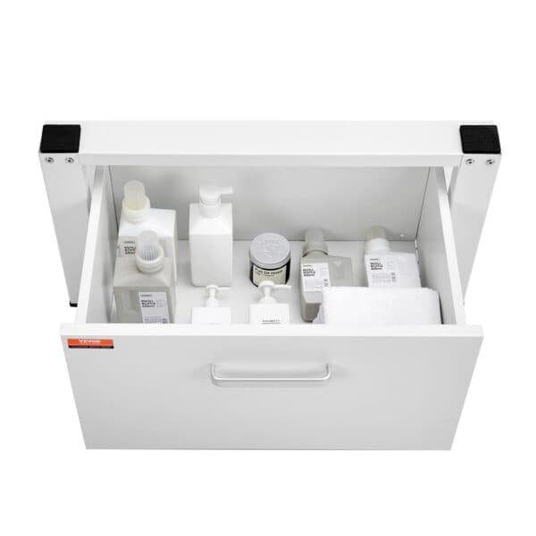 VEVOR Laundry Pedestal 686mmmW x 366mmH, Washer And Dryer Base Stand Platform Universal Fit 299kg Capacity, Heavy Duty Multi-Functional Base for Washing Machine with Drawer & Rich Accessories | Fitness Equipment Store