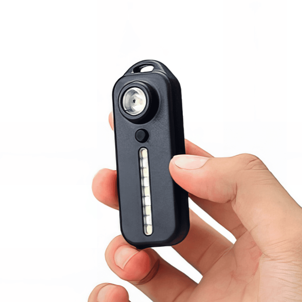 LED Red White & Blue Flashing Chest Clip Strobe Light 1 LED Red White & Blue Flashing Chest Clip Strobe Light