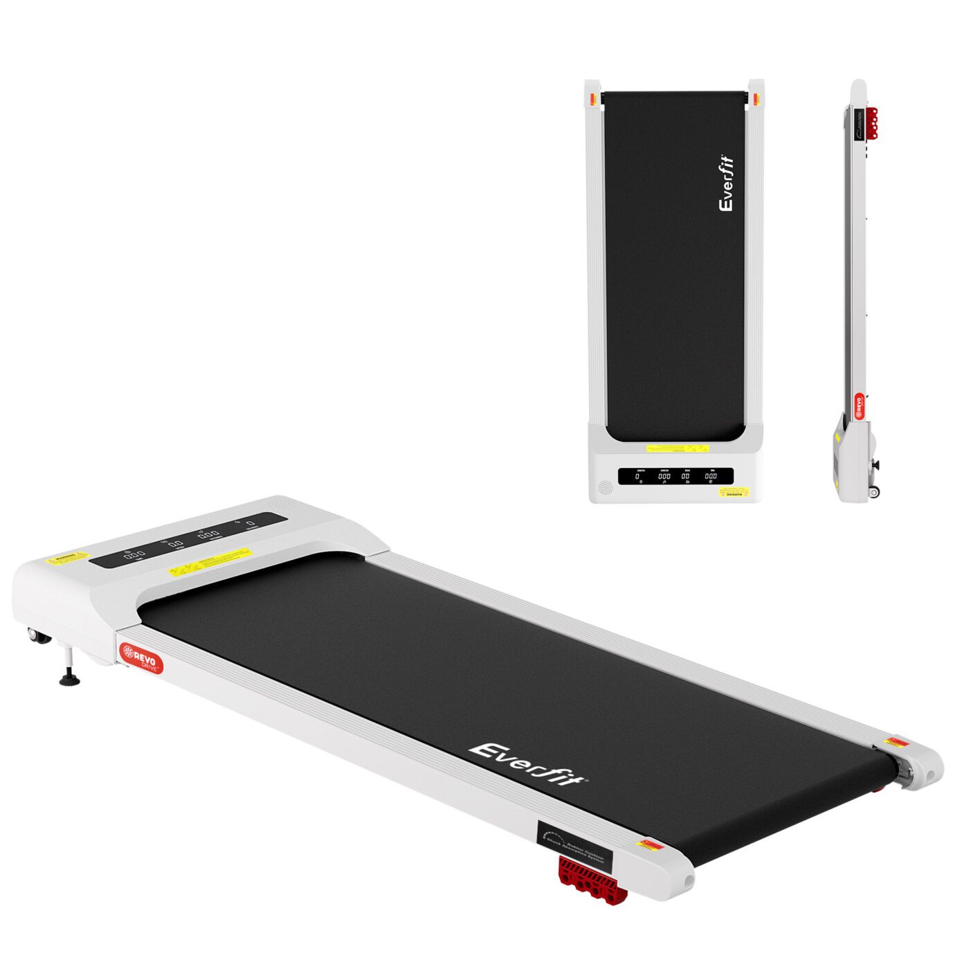 Everfit Treadmill Electric Walking Pad Incline Under Desk Home Gym 380mm White 11 Everfit Treadmill Electric Walking Pad Incline Under Desk Home Gym 380mm White - Image 11