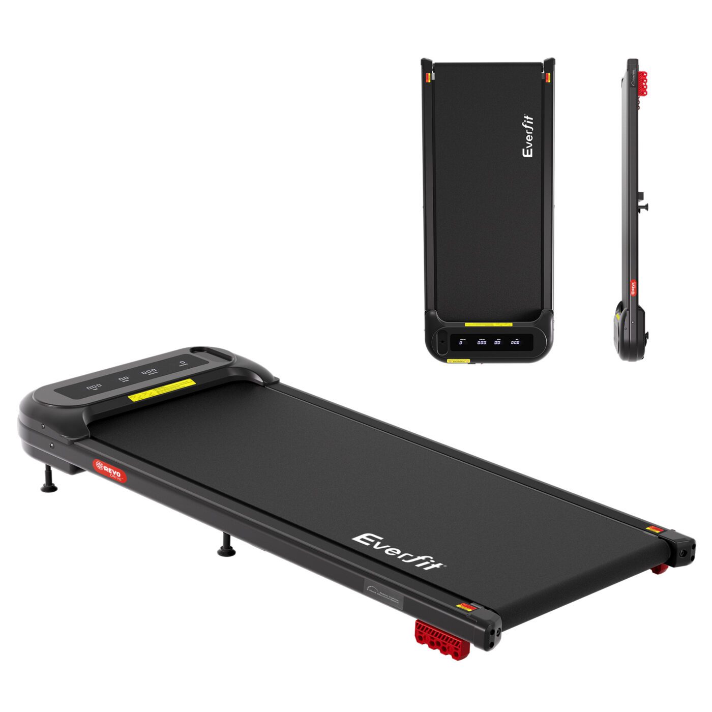 Everfit Treadmill Electric Walking Pad with Incline Under Desk Home Gym Black 11 Everfit Treadmill Electric Walking Pad with Incline Under Desk Home Gym Black - Image 11