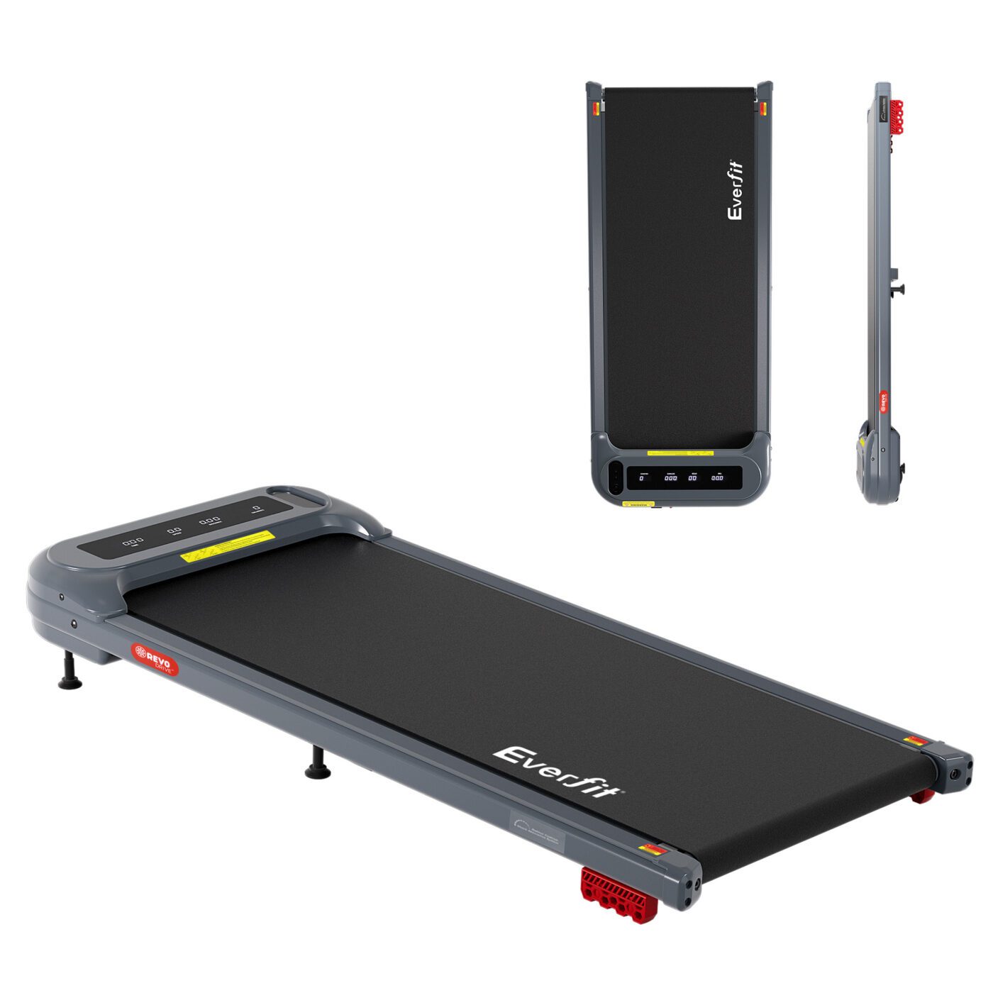 Everfit Treadmill Electric Walking Pad with Incline Under Desk Home Gym Grey 11 Everfit Treadmill Electric Walking Pad with Incline Under Desk Home Gym Grey - Image 11