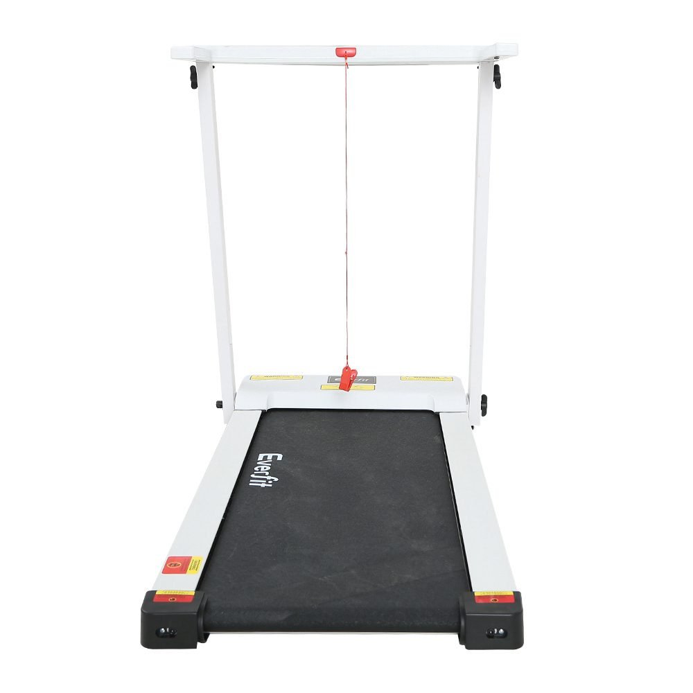 Everfit Treadmill Electric Home Gym Fitness Exercise Fully Foldable 450mm White 3 Everfit Treadmill Electric Home Gym Fitness Exercise Fully Foldable 450mm White - Image 3