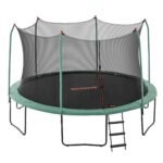 Bestway 14ft Trampoline Kids Rebounder Safety Net Enclosure Outdoor Fitness 4.27m for Ages 6+