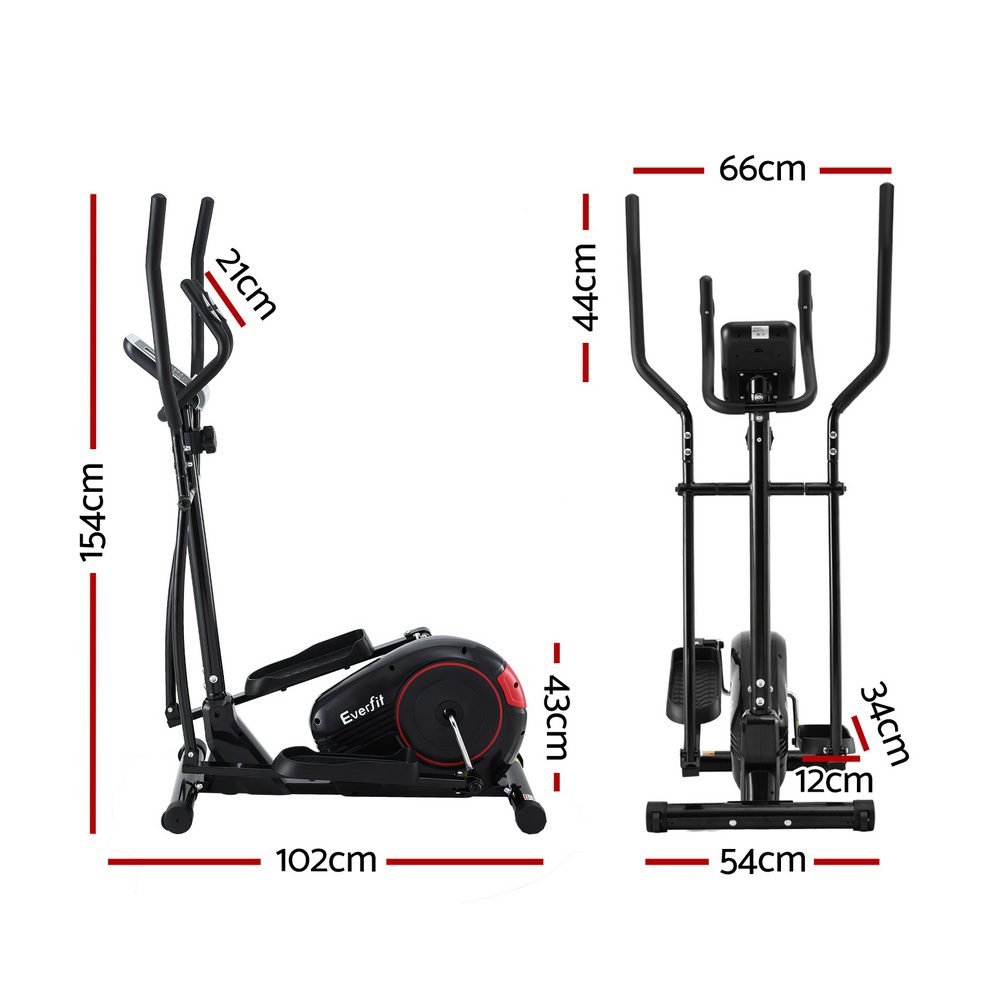 Everfit Exercise Bike Elliptical Cross Trainer Home Gym Fitness Machine LCD 2 Everfit Exercise Bike Elliptical Cross Trainer Home Gym Fitness Machine LCD - image 2