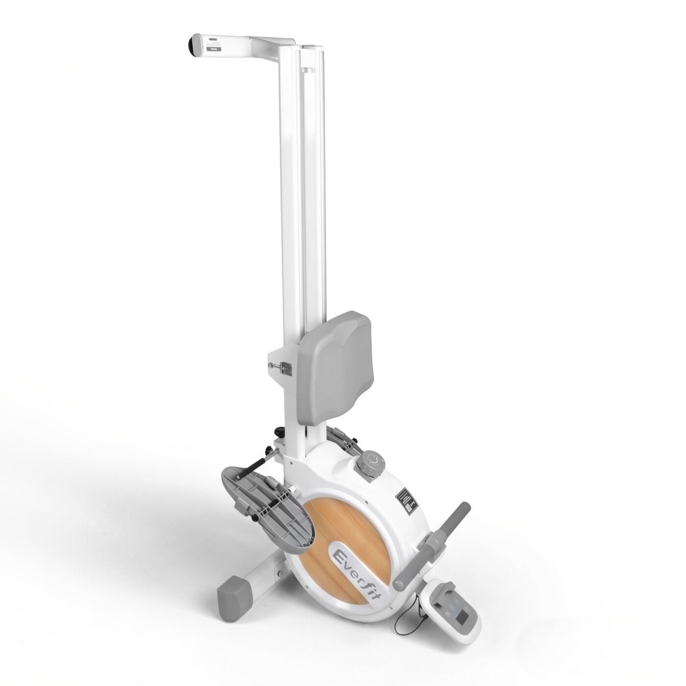 Everfit Rowing Machine for Home Magnetic Rowing Machine App Compatible Quiet Exercise Equipment White 3 Everfit Rowing Machine for Home Magnetic Rowing Machine App Compatible Quiet Exercise Equipment White - image 3