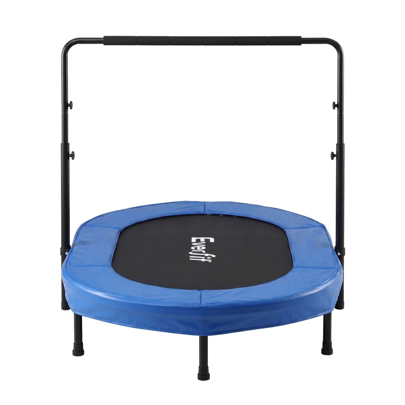 Everfit 56-Inch Foldable Fitness Trampoline Indoor Rebounder Adjustable Handrail 3 Everfit 56-Inch Foldable Fitness Trampoline Indoor Rebounder Adjustable Handrail - image 3