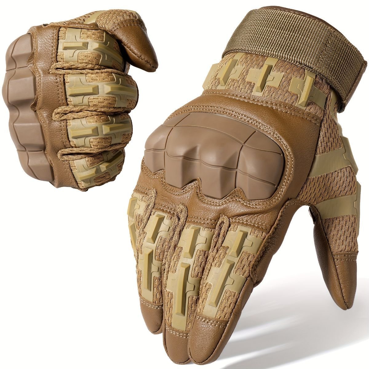 Cycling Gloves All-Round Protection Gloves Durable Cycling Gloves Ergonomic - Brown - Size XL 1 Cycling Gloves All-Round Protection Gloves Durable Cycling Gloves Ergonomic – Brown – Size XL