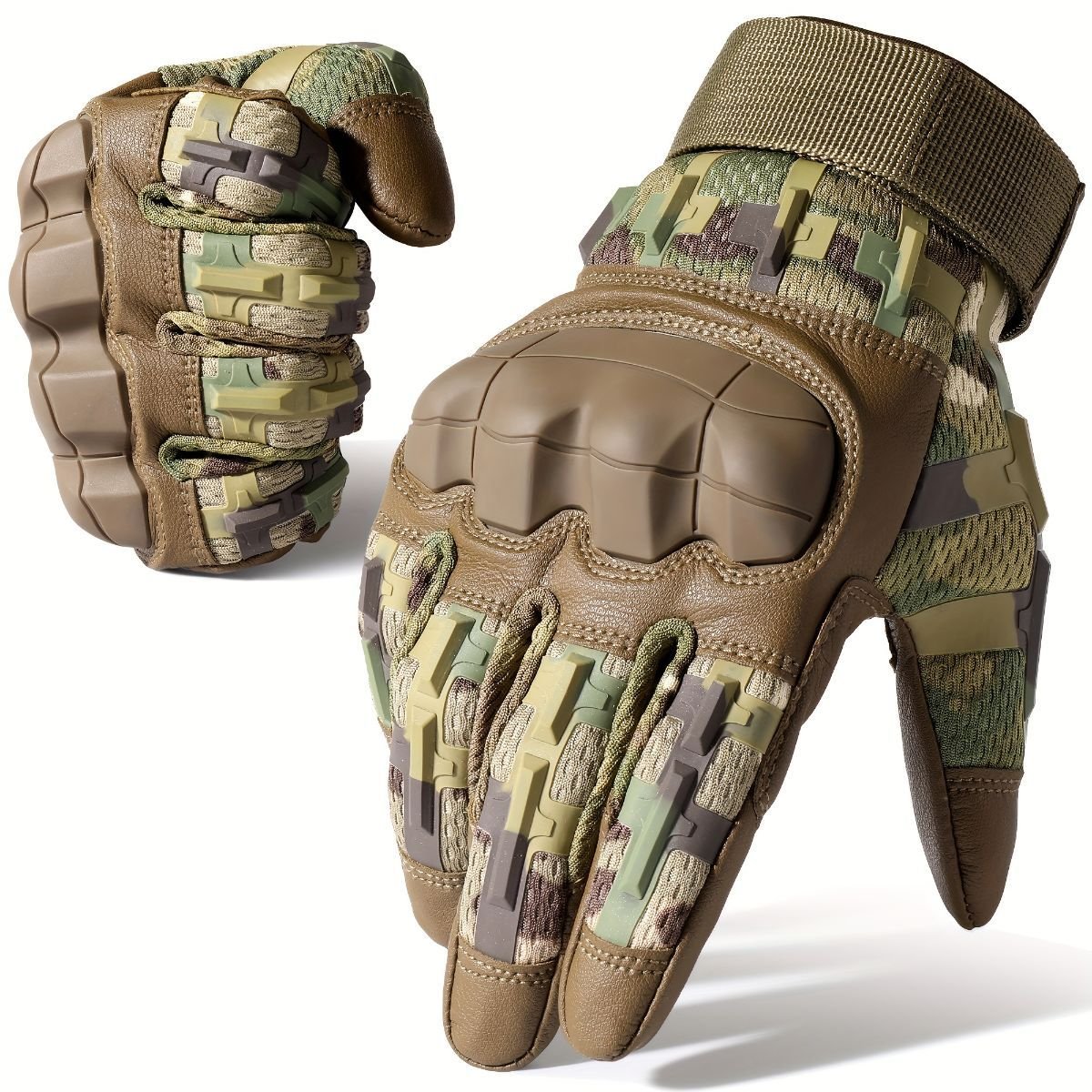 Cycling Gloves All-Round Protection Gloves Durable Cycling Gloves Ergonomic - Camel - Size M 1 Cycling Gloves All-Round Protection Gloves Durable Cycling Gloves Ergonomic – Camel – Size M