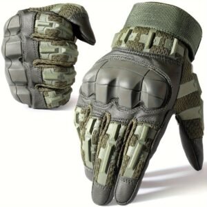 Cycling Gloves All-Round Protection Gloves Durable Cycling Gloves Ergonomic – Green – Size S