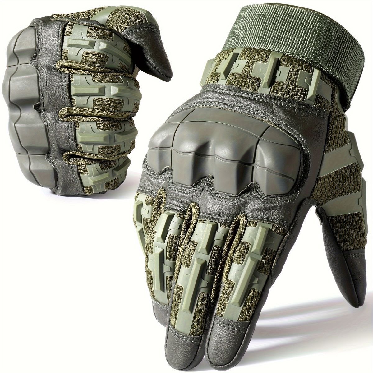 Cycling Gloves All-Round Protection Gloves Durable Cycling Gloves Ergonomic - Green - Size M 1 Cycling Gloves All-Round Protection Gloves Durable Cycling Gloves Ergonomic – Green – Size M