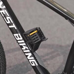 West Biking, folding bike lock, bike security, combination lock, cycling accessories, Australian cyclists, portable lock, bike lock Australia