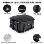 Black bike rear rack, universal bike rack, bicycle cargo rack, bike storage, cycling accessories, Australia bike rack, rear rack for bike, durable bike rack