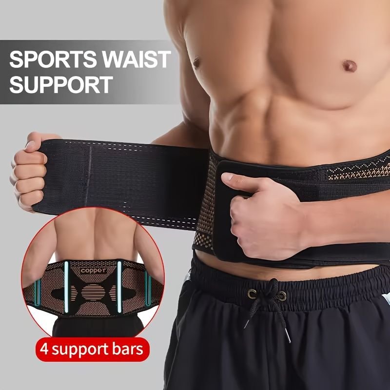 Black fitness waist belt, workout support belt, high quality fitness accessory, adjustable waist belt, gym belt, core support belt, Australia fitness gear, waist support for weightlifting 2 Black fitness waist belt, workout support belt, high quality fitness accessory, adjustable waist belt, gym belt, core support belt, Australia fitness gear, waist support for weightlifting - image 2