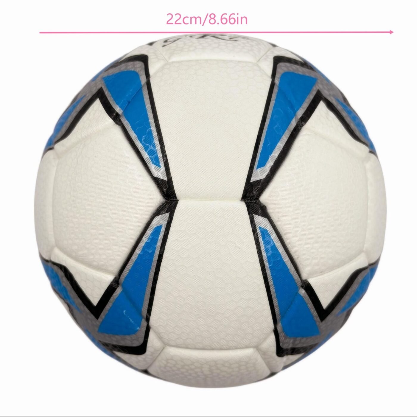 A blue windmill size5 football, PU fit material, wear-resistant and explosion-proof, including pump+air needle+net bag, Christmas Boxing Day gift,soccer 3 A blue windmill size5 football, PU fit material, wear-resistant and explosion-proof, including pump+air needle+net bag, Christmas Boxing Day gift,soccer - Image 3