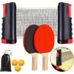 Easy-to-Install Durable Racket: 3-Step Assembly, 5-Layer Composite Wood, Ergonomic Non-Slip Grip for Long-Lasting Comfortable Sports Experience