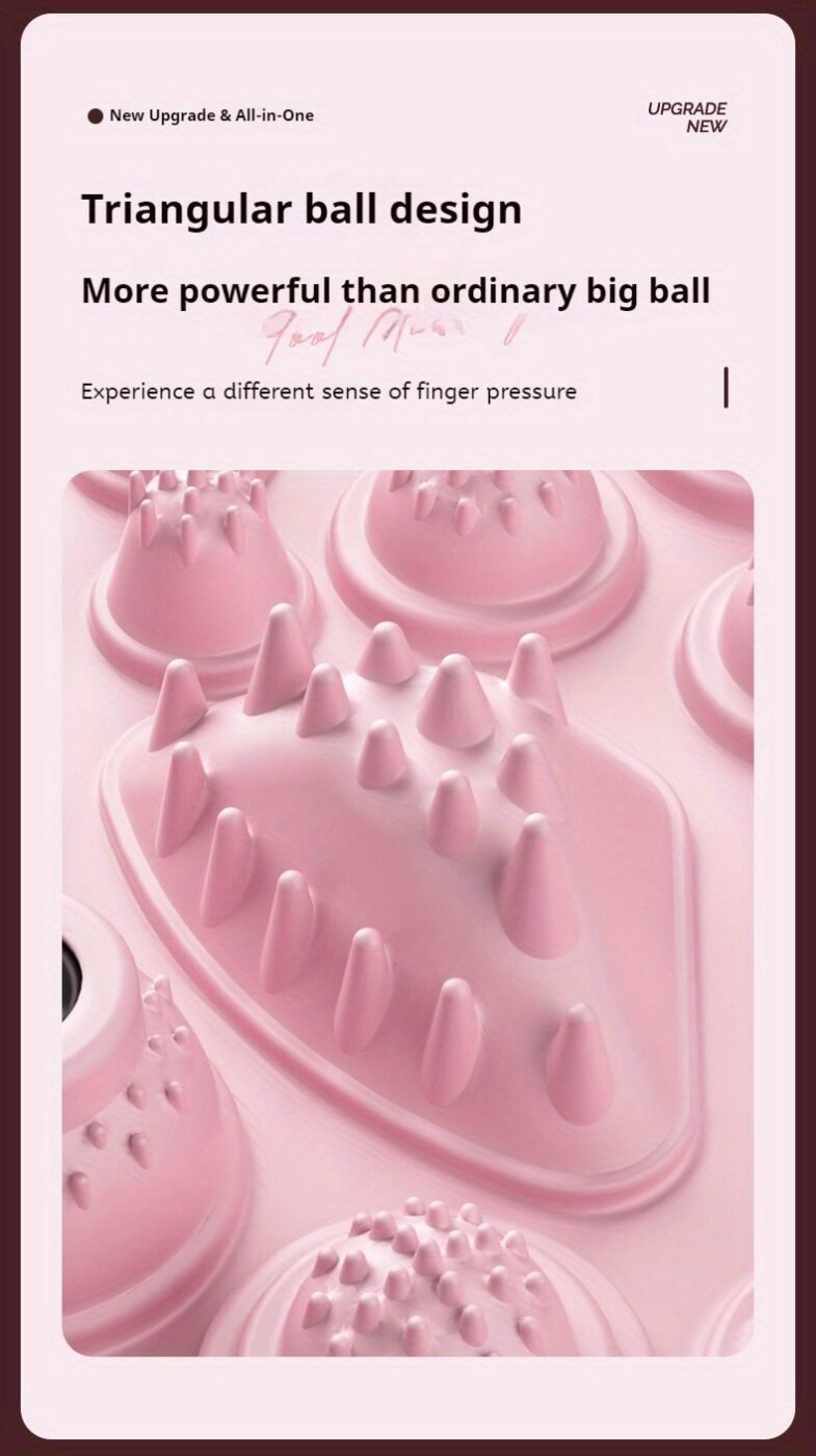 Magnetic Foot Massage & Waist Twisting Disc|Home Body-Shaping Fitness Equipment, Silent Anti-Slip Dual-Function, Promotes Circulation & Improves Sleep(pink) 5 Magnetic Foot Massage & Waist Twisting Disc|Home Body-Shaping Fitness Equipment, Silent Anti-Slip Dual-Function, Promotes Circulation & Improves Sleep(pink) - image 5