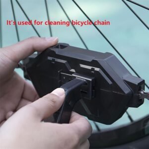 Black Blue Bicycle Chain Cleaner Bike Chain Cleaner Cycling Accessories Bike Maintenance