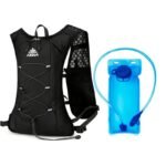 2-piece set (backpack + water bag) New outdoor sports water bag backpack, lightweight design, independent water bag compartment, hiking backpack, marathon water bag backpack, bicycle water bag bag