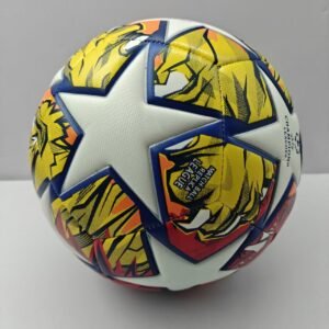 European Champions League painted football, seamless fit, perfect for family, school, club entertainment training and game excellent football
