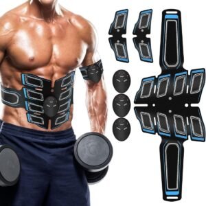 Fitness Belt Abs Stimulator Muscle Training Fitness Workout Equipment Ab Core Toner Belt for Abdominal/Arm/Leg for Home Use