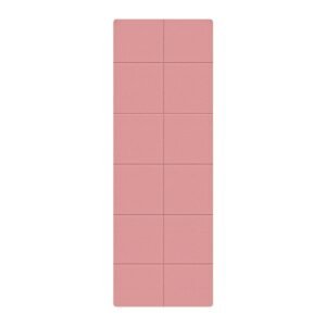 Portable Foldable Yoga Mat – Dual-Sided Non-Slip TPE Exercise Mat for Yoga, Pilates, Kids Nap & Travel (Pink) | Other Colors Available in Store