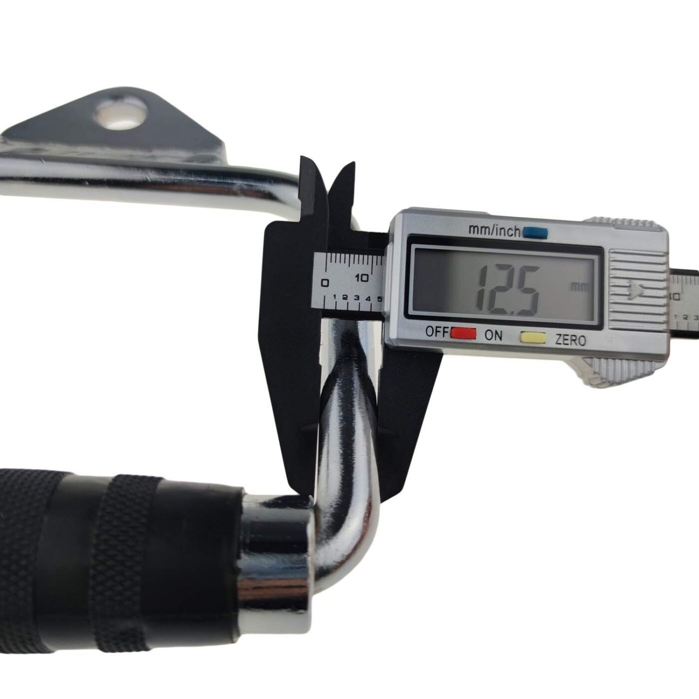 Solid D-Handle Cable Attachment for Home Gym & Cable Machine – Chrome-Finished Steel Bar with Anti-Slip Grip (Black) | 5 Solid D-Handle Cable Attachment for Home Gym & Cable Machine – Chrome-Finished Steel Bar with Anti-Slip Grip (Black) | - image 5
