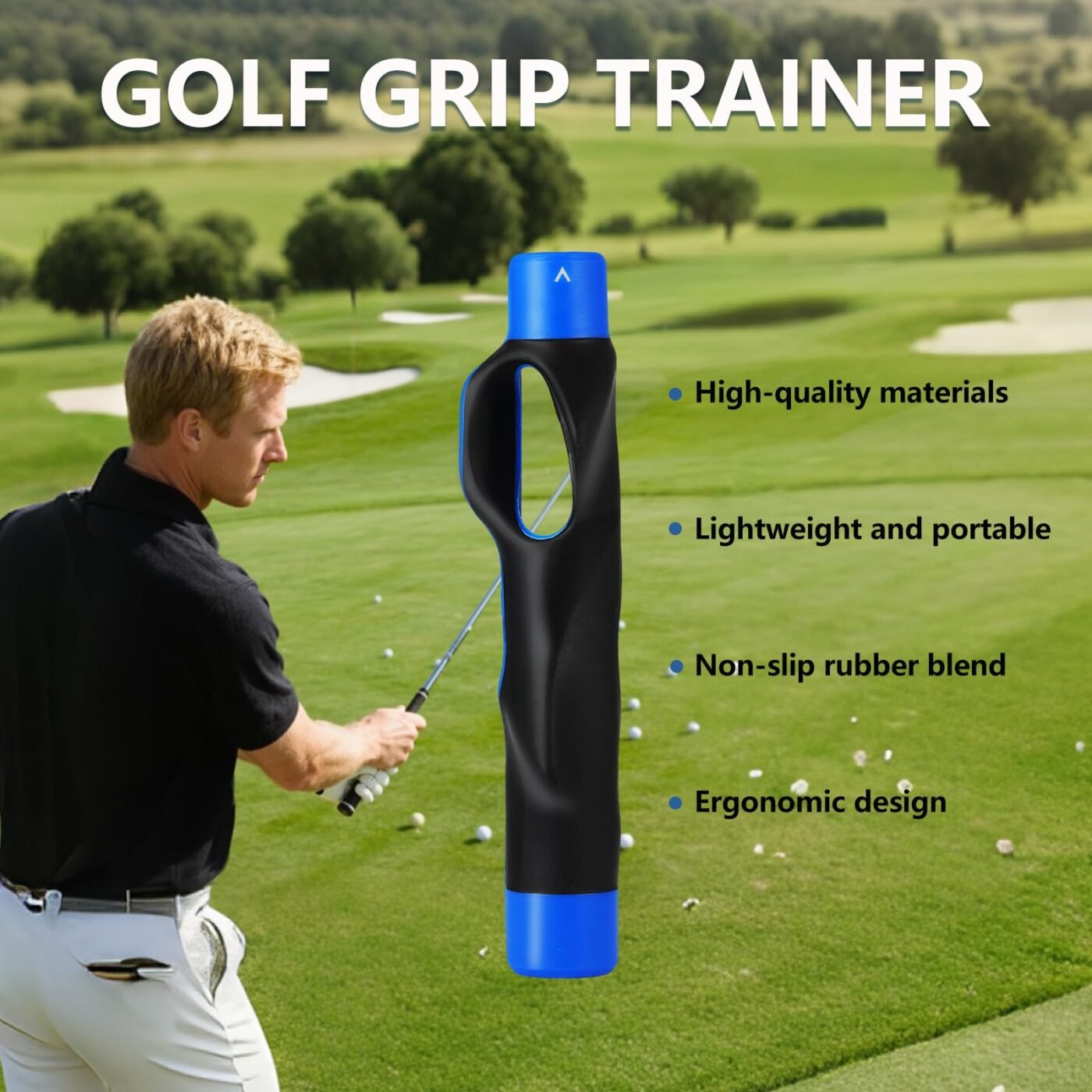 Golf Grip Trainer for Right-Handed Players – Correct Hand Position Tool with Non-Slip Rubber, Fits Most Clubs (Yellow) | Other Colors Available in Store 3 Golf Grip Trainer for Right-Handed Players – Correct Hand Position Tool with Non-Slip Rubber, Fits Most Clubs (Yellow) | Other Colors Available in Store - image 3