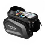 Waterproof Bike Frame Bag with Touchscreen & Headphone Hole: 3-in-1 Capacity Bicycle Bag for Phones & Gear, Aussie Cyclist Essential