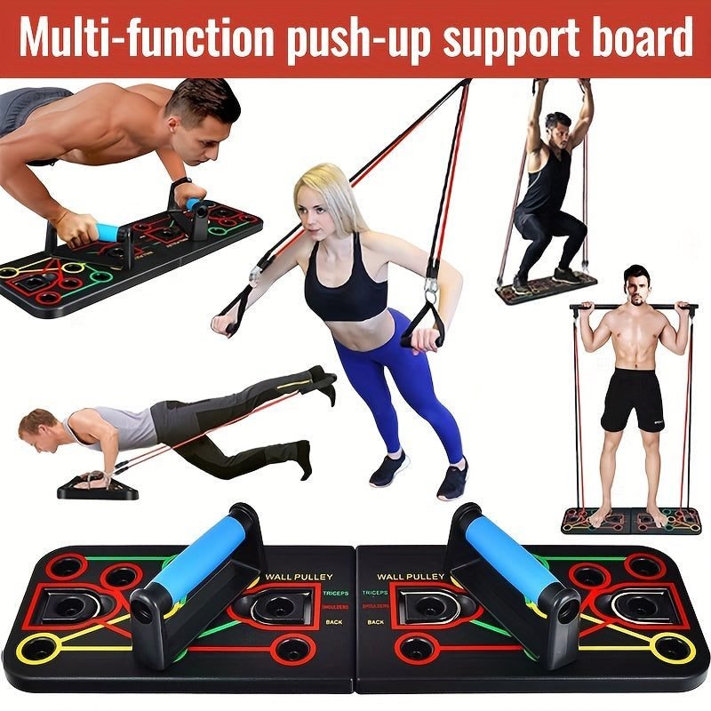 Push-Up Board Set with Resistance Bands 5 Push-Up Board Set with Resistance Bands - image 5