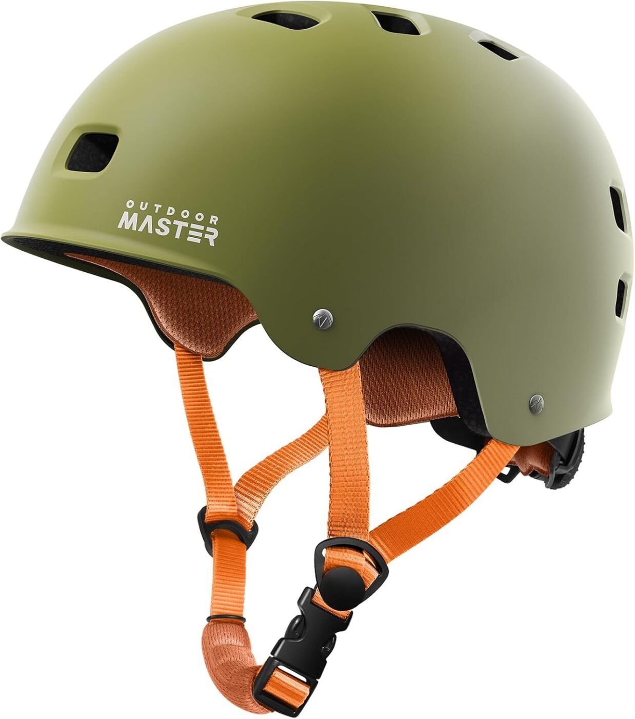 OutdoorMaster Skateboard Bike Helmet for Adults &Youth - Multi-Sport Certified Impact Resistant with 2 Removable Liners & Ventilation for Scooter, Skating-Matte Adventure Green-Large 1 OutdoorMaster Skateboard Bike Helmet for Adults &Youth – Multi-Sport Certified Impact Resistant with 2 Removable Liners & Ventilation for Scooter, Skating-Matte Adventure Green-Large